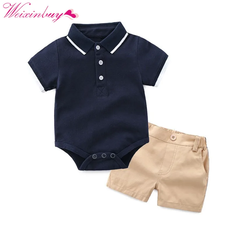 Boys Clothes Set Summer Baby Cotton Infant Clothing Set Navy Blue White T-shirts Shorts Newborn 2019 children clothes
Boys Clothes Set Summer Baby Cotton Infant Clothing Set Navy Blue White T-shirts Shorts Newborn 2019 children clothes