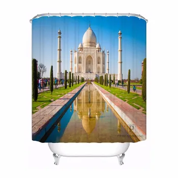 Custom Taj Mahal Fabric Bath Curtain Bathroom Mildewproof Waterproof Polyester Shower Curtain#180417-02-105
Custom Taj Mahal Fabric Bath Curtain Bathroom Mildewproof Waterproof Polyester Shower Curtain#180417-02-105