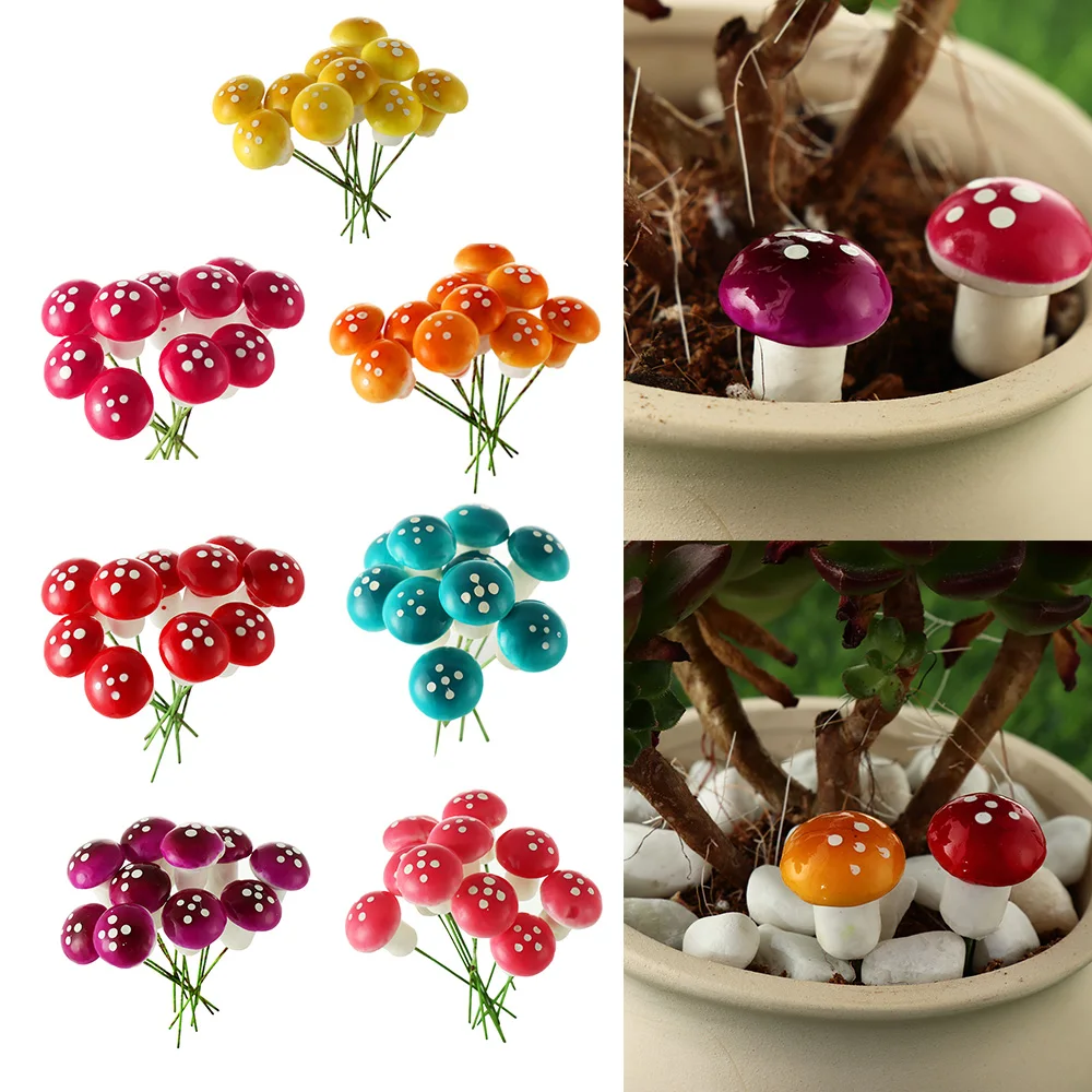 10/20Pcs Miniature Artificial Foam Potted Plants Decor Mini Mushroom DIY Craft Garden Ornament Resin Crafts Moss Decoration
10/20Pcs Miniature Artificial Foam Potted Plants Decor Mini Mushroom DIY Craft Garden Ornament Resin Crafts Moss Decoration
