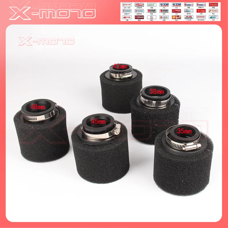 35mm 38mm 42mm 45mm 48mm Neck Foam Air Filter Sponge Cleaner Moped Scooter Dirt Pit Bike Motorcycle BLACK Kayo BSE
35mm 38mm 42mm 45mm 48mm Neck Foam Air Filter Sponge Cleaner Moped Scooter Dirt Pit Bike Motorcycle BLACK Kayo BSE