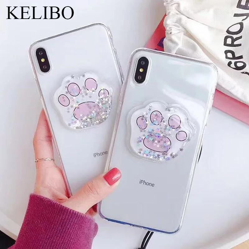 Pink 3D Liquid Cat Claw Soft Phone Case For iPhone 6 6s 7 8 Plus X XS Max XR Glitter Quicksand Cover for Huawei P20 Pro Honor 8X
Pink 3D Liquid Cat Claw Soft Phone Case For iPhone 6 6s 7 8 Plus X XS Max XR Glitter Quicksand Cover for Huawei P20 Pro Honor 8X