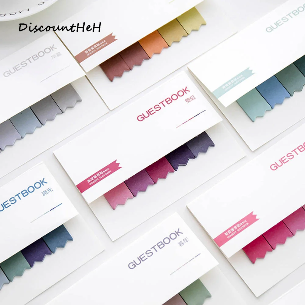 DIY Gradient Color Creative Office Novelty Sticky Notes Planner Stickers Page Index Office School Supplies Stationery
DIY Gradient Color Creative Office Novelty Sticky Notes Planner Stickers Page Index Office School Supplies Stationery