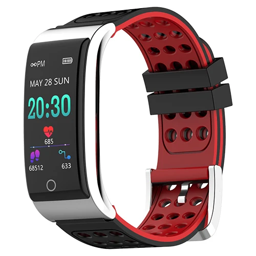 

E08 fitness bracelet Heart rate blood pressure measurement pulsometer ecg watch with Sleep monitor Pedometer activity tracker