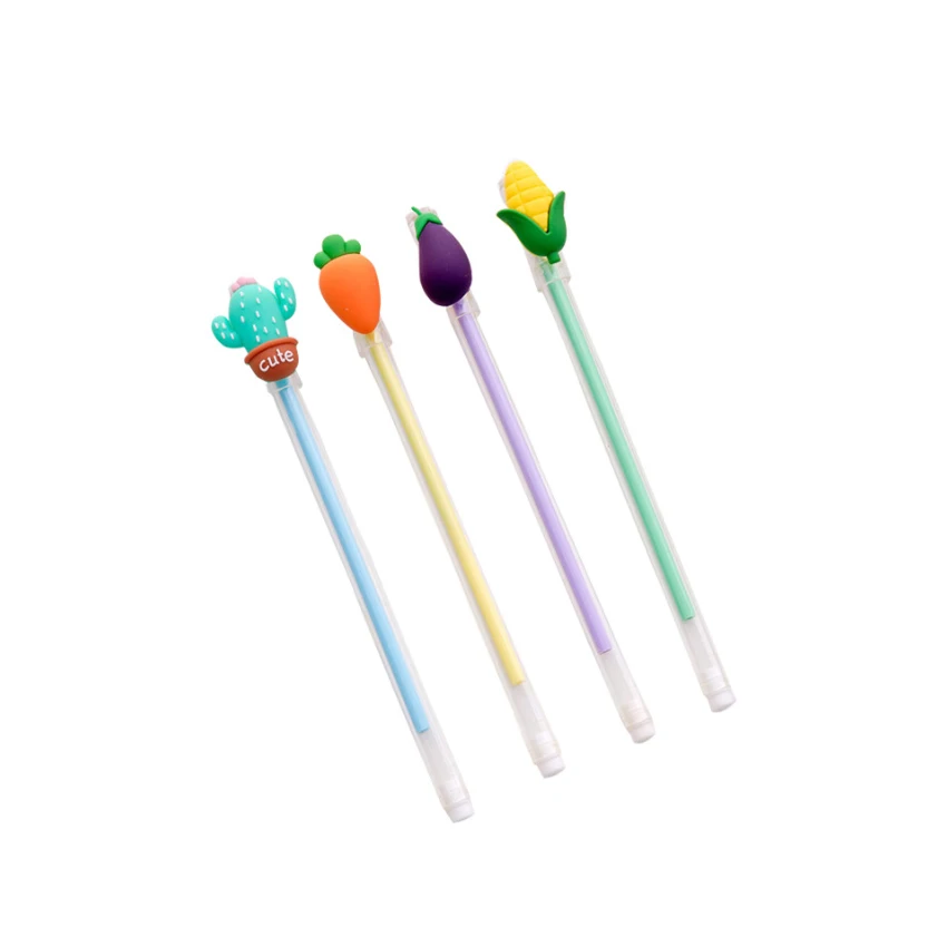 1pcs/lot Novelty Vegetables Carrot Corn Cactus Gel Pen Ink Pen Promotional Gift School Office Supply
1pcs/lot Novelty Vegetables Carrot Corn Cactus Gel Pen Ink Pen Promotional Gift School Office Supply