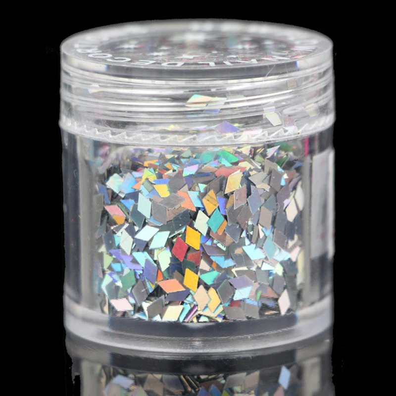 2*4mm Rhombic Glitter Holographic Ice Flakes Glitter 10ml/Jar Nail Art Decorations Chunky Sequins Nail Decals Charms Fingernail
2*4mm Rhombic Glitter Holographic Ice Flakes Glitter 10ml/Jar Nail Art Decorations Chunky Sequins Nail Decals Charms Fingernail