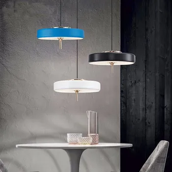 Modern Blue Metal Pendant Lights Black White iron Suspension Lamp For Living Room Study Room Bedroom Home Pendant lighting AL378
Modern Blue Metal Pendant Lights Black White iron Suspension Lamp For Living Room Study Room Bedroom Home Pendant lighting AL378