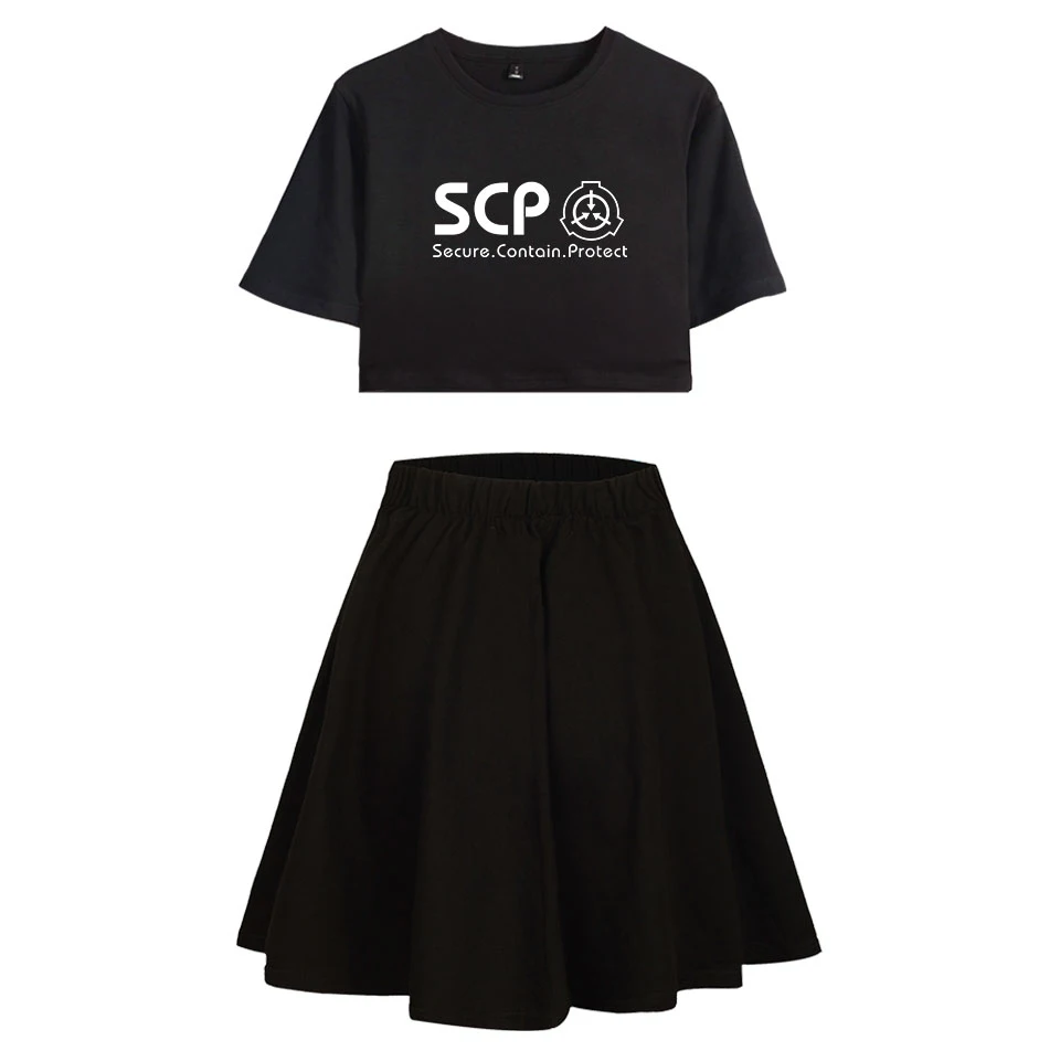 2019 Scp Foundation 2D print Summer pop Women casual Two Pieces Sets Sexy Short Skirt And T-shirts Clothes 2019 Hot Sale Kpops
2019 Scp Foundation 2D print Summer pop Women casual Two Pieces Sets Sexy Short Skirt And T-shirts Clothes 2019 Hot Sale Kpops