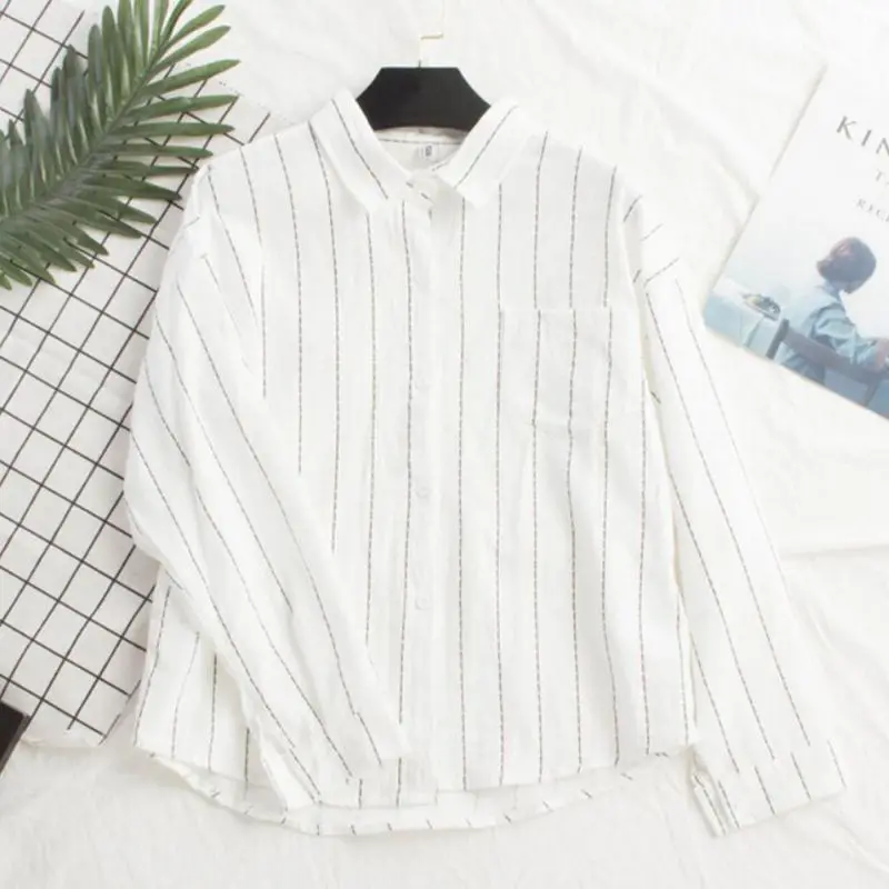 Slim Long Sleeve Casual Blouse Ladies Tops Women Striped Print Shirt Women Blouse Tops
Slim Long Sleeve Casual Blouse Ladies Tops Women Striped Print Shirt Women Blouse Tops