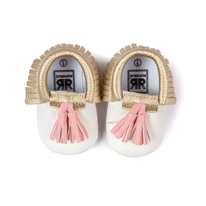 Baby Moccasins Shoes Baby Soft PU Leather Tassel Girls Bow Moccs Moccasin Bow First Walkers
Baby Moccasins Shoes Baby Soft PU Leather Tassel Girls Bow Moccs Moccasin Bow First Walkers
