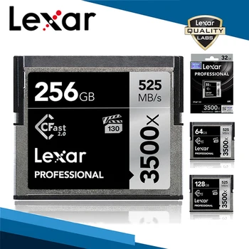 Lexar 32G 64G 128G 128G 256G 512G Professional Cfast 2.0 Memory Card 3500X 525M/s High Speed For Photograph 4K Camera Video
Lexar 32G 64G 128G 128G 256G 512G Professional Cfast 2.0 Memory Card 3500X 525M/s High Speed For Photograph 4K Camera Video