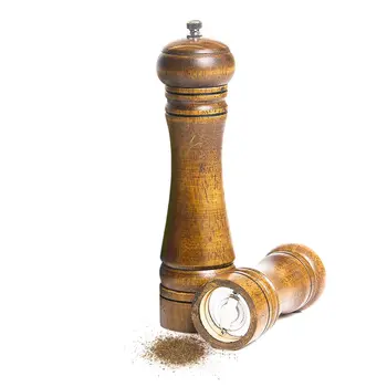 Wood Pepper Grinder Salt And Spice Grinder Pepper Mill With Strong Adjustable Ceramic Grinder 5" 8" 10" Kitchen Tools 2019 New
Wood Pepper Grinder Salt And Spice Grinder Pepper Mill With Strong Adjustable Ceramic Grinder 5" 8" 10" Kitchen Tools 2019 New