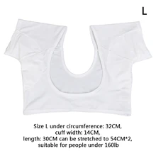 1 Pcs Washable Underarm Armpit Sweat Pads T-shirt Shape Sweat Pads Reusable Perfume Absorbing Sweat Size M/L
1 Pcs Washable Underarm Armpit Sweat Pads T-shirt Shape Sweat Pads Reusable Perfume Absorbing Sweat Size M/L