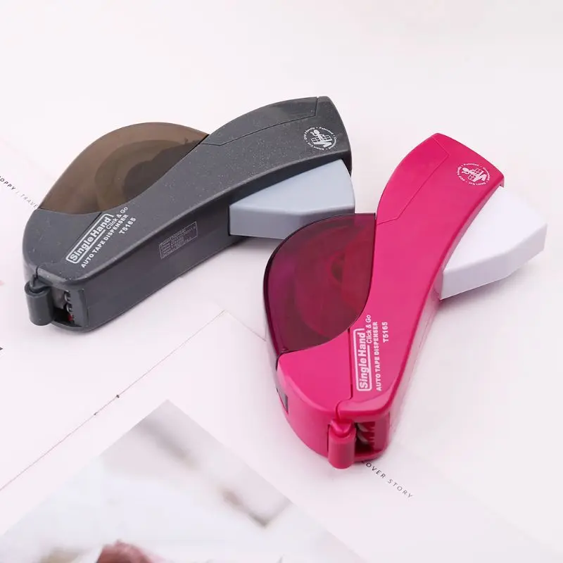 Automatic Tape Dispenser Hand-held One Press Cutter For Gift Wrapping Scrap booking Book Cover
Automatic Tape Dispenser Hand-held One Press Cutter For Gift Wrapping Scrap booking Book Cover