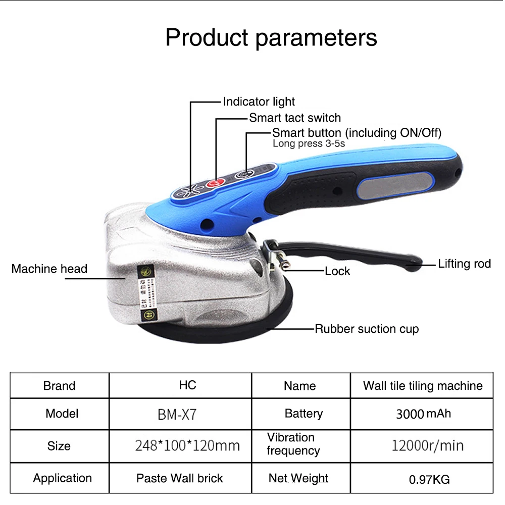 Инструмент Плитка Вибратор