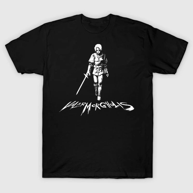 Arya Stark sword valar morghulis Game of Thrones boy man male o-neck cotton short-sleeve T-shirt
Arya Stark sword valar morghulis Game of Thrones boy man male o-neck cotton short-sleeve T-shirt