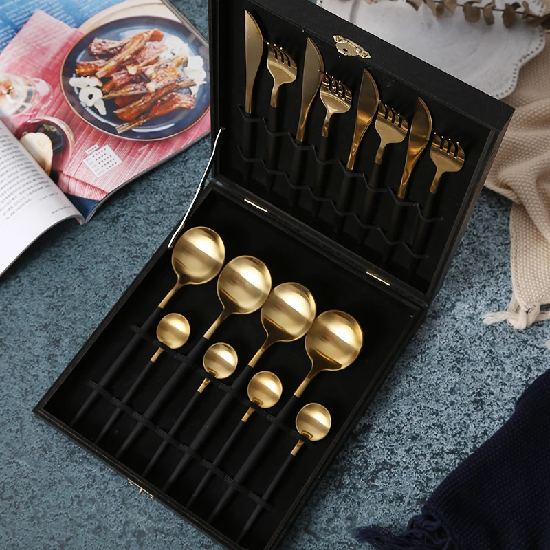 Stainless Steel Cutlery Tableware Set Dinner Forks Knives Scoop Set Silverware Multicolor Kitchen Home Dinnerware Food Drop Ship
Stainless Steel Cutlery Tableware Set Dinner Forks Knives Scoop Set Silverware Multicolor Kitchen Home Dinnerware Food Drop Ship