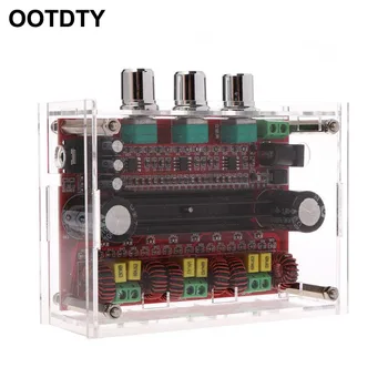 TPA3116 D2 12-24V 50Wx2+100W 2.1 Subwoofer Power Channel Digital Audio Amplifier Board with Acrylic Shell
TPA3116 D2 12-24V 50Wx2+100W 2.1 Subwoofer Power Channel Digital Audio Amplifier Board with Acrylic Shell