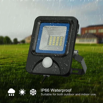 10W LED Flood Light Waterproof Dusk to Dawn PIR Motion Sensor Lamps Cool White for Garden Parking Outdoor Security
10W LED Flood Light Waterproof Dusk to Dawn PIR Motion Sensor Lamps Cool White for Garden Parking Outdoor Security