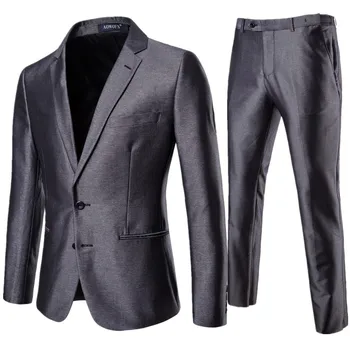 XF010 New Fashion Four Seasons Men's Suit 2 Pieces Business Suit Best Man Groom Wedding Dress Mens Blazer
XF010 New Fashion Four Seasons Men's Suit 2 Pieces Business Suit Best Man Groom Wedding Dress Mens Blazer