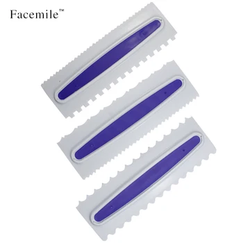 3PCS/SET Pastry Icing Comb Dough Scraper Cutter Baking Pastry Spatulas Fondant Cake Decoration Tools Kitchen Accessories
3PCS/SET Pastry Icing Comb Dough Scraper Cutter Baking Pastry Spatulas Fondant Cake Decoration Tools Kitchen Accessories