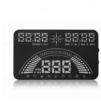 5.8" HD Smart S7 HUD display Windshield Projector OBD+GPS System Digital Overspeed alarm Voltage Ometer Head up display
5.8" HD Smart S7 HUD display Windshield Projector OBD+GPS System Digital Overspeed alarm Voltage Ometer Head up display