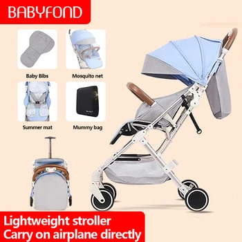 Baby stroller can sit reclining ultra lightweight high landscape folding aluminum frame child trolley
Baby stroller can sit reclining ultra lightweight high landscape folding aluminum frame child trolley