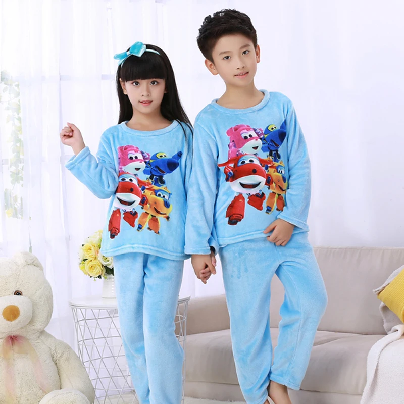 Winter Children Pajamas Thicken Warm Flannel plush Sleepwear Girls Boys Lounge Wear Coral Fleece Kids Homewear Pyjama Sets XH154
Winter Children Pajamas Thicken Warm Flannel plush Sleepwear Girls Boys Lounge Wear Coral Fleece Kids Homewear Pyjama Sets XH154