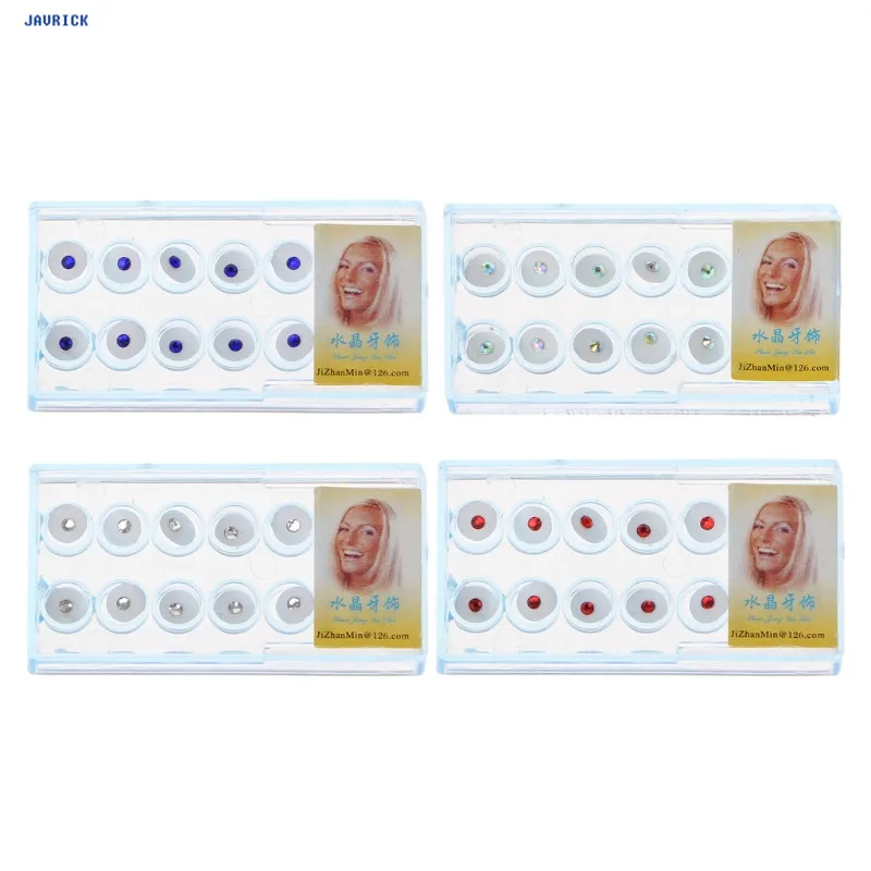 JAVRICK 10pcs/Box 2mm Dental Colorful Crystal Tooth Fashion Jewelry Gem Decor with Box
JAVRICK 10pcs/Box 2mm Dental Colorful Crystal Tooth Fashion Jewelry Gem Decor with Box