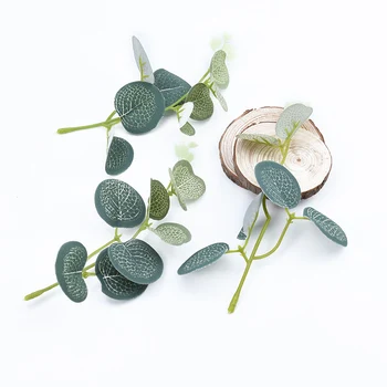 6pcs Artificial plants for wedding home decoration bridal accessories clearance fake leaf flowers wreaths silk Eucalyptus leaves
6pcs Artificial plants for wedding home decoration bridal accessories clearance fake leaf flowers wreaths silk Eucalyptus leaves