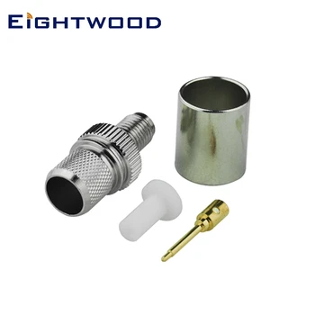 Eightwood 5PCS RP-SMA Jack Male RF Coax Connector Adapter Crimp RG213 LMR400 RG8 RG165 Cable for Antenna Telecom Base station
Eightwood 5PCS RP-SMA Jack Male RF Coax Connector Adapter Crimp RG213 LMR400 RG8 RG165 Cable for Antenna Telecom Base station