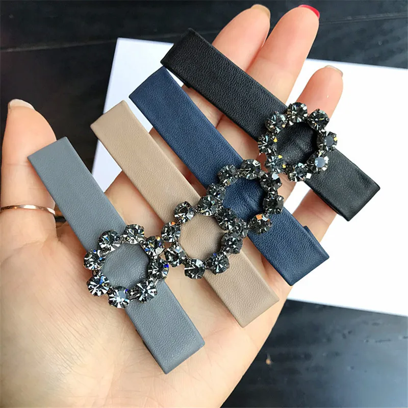 Korea Handmade Solid PU Rhinestone Adult Women Hairpins Hair clips Barrettes Head wear Apparel Accessories-YHAWHRP049C5
Korea Handmade Solid PU Rhinestone Adult Women Hairpins Hair clips Barrettes Head wear Apparel Accessories-YHAWHRP049C5