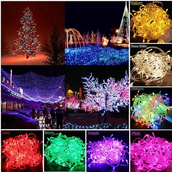 30M 300 LED 9 Colors Wedding Garden New Year Xmas Navidad Decoration Outdoor Fairy String Garland LED Christmas Light
30M 300 LED 9 Colors Wedding Garden New Year Xmas Navidad Decoration Outdoor Fairy String Garland LED Christmas Light