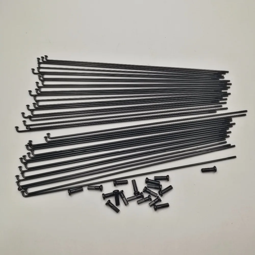 JQORG Bicycle Spokes 10 Pieces A Lot Black Color J-bend Mountain Bike Spokes For Bike Wheels 45# Steel Material MTB Spokes
JQORG Bicycle Spokes 10 Pieces A Lot Black Color J-bend Mountain Bike Spokes For Bike Wheels 45# Steel Material MTB Spokes