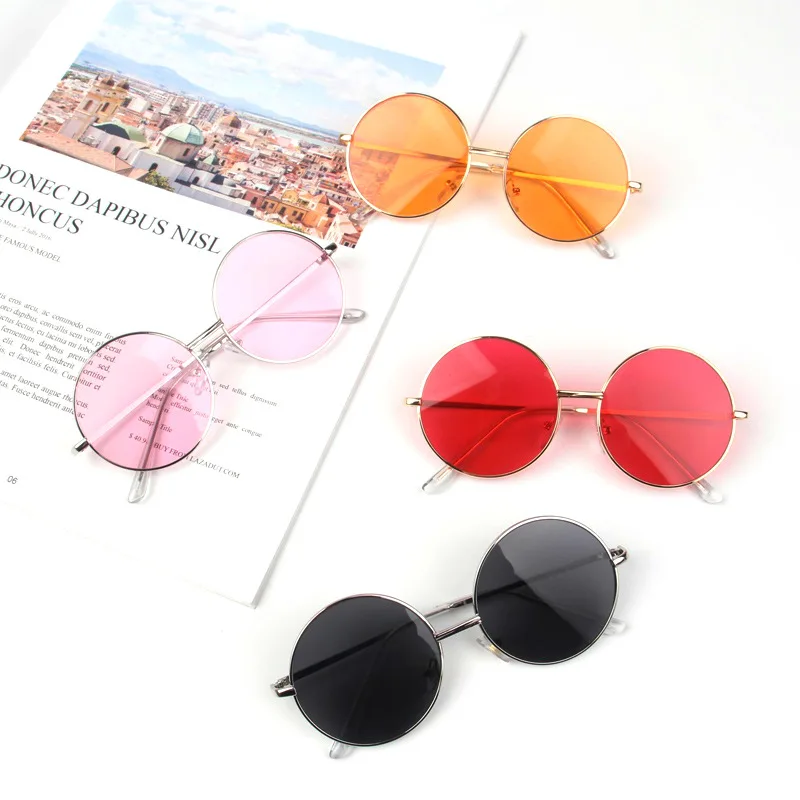 iboode Metal Marine Lens Round Sunglasses Children Cute Candy Color Flat Film For Girls Boys Mirror Goggles UV400 Fashion Oculos
iboode Metal Marine Lens Round Sunglasses Children Cute Candy Color Flat Film For Girls Boys Mirror Goggles UV400 Fashion Oculos
