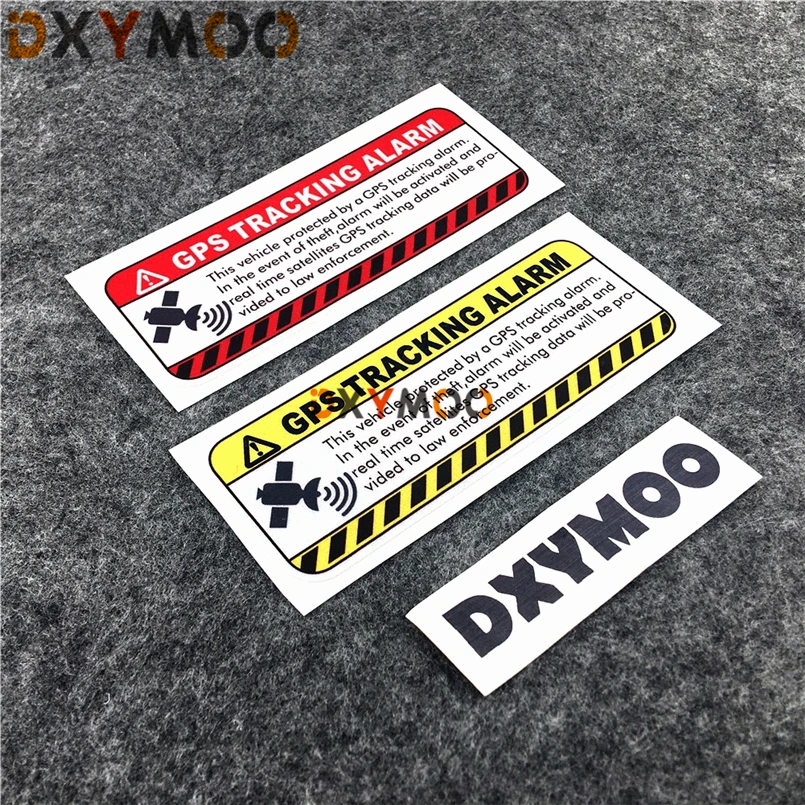 Warning Letters GPS Tracking Alarm Anti-theft Car Window Stickers Law Enforcement Motorcycle Stickers Reflective 3M
Warning Letters GPS Tracking Alarm Anti-theft Car Window Stickers Law Enforcement Motorcycle Stickers Reflective 3M