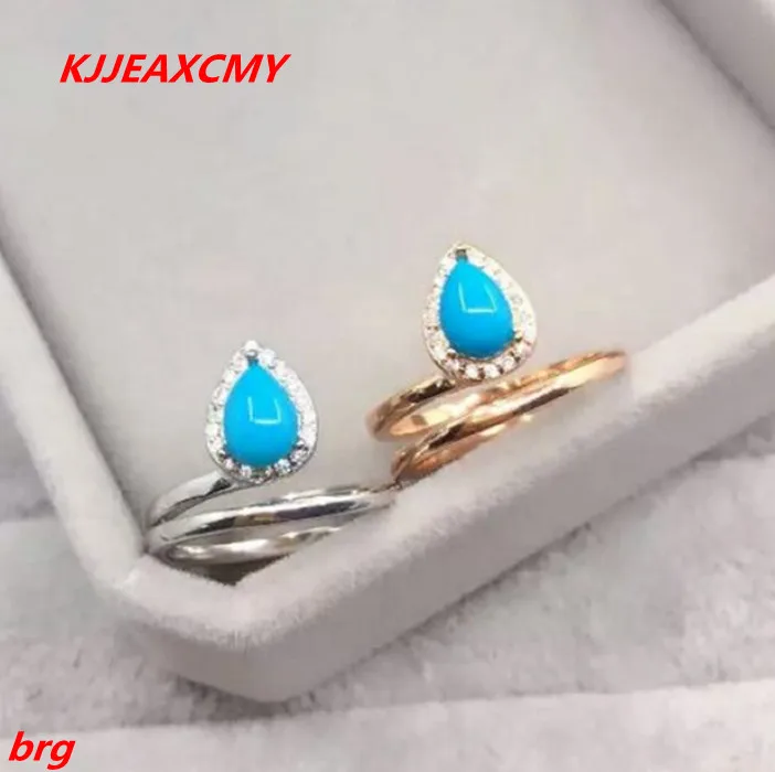 KJJEAXCMY Fine jewelry 925 Silver Natural Beauty Turquoise Lady Ring High Porcelain Blue
KJJEAXCMY Fine jewelry 925 Silver Natural Beauty Turquoise Lady Ring High Porcelain Blue