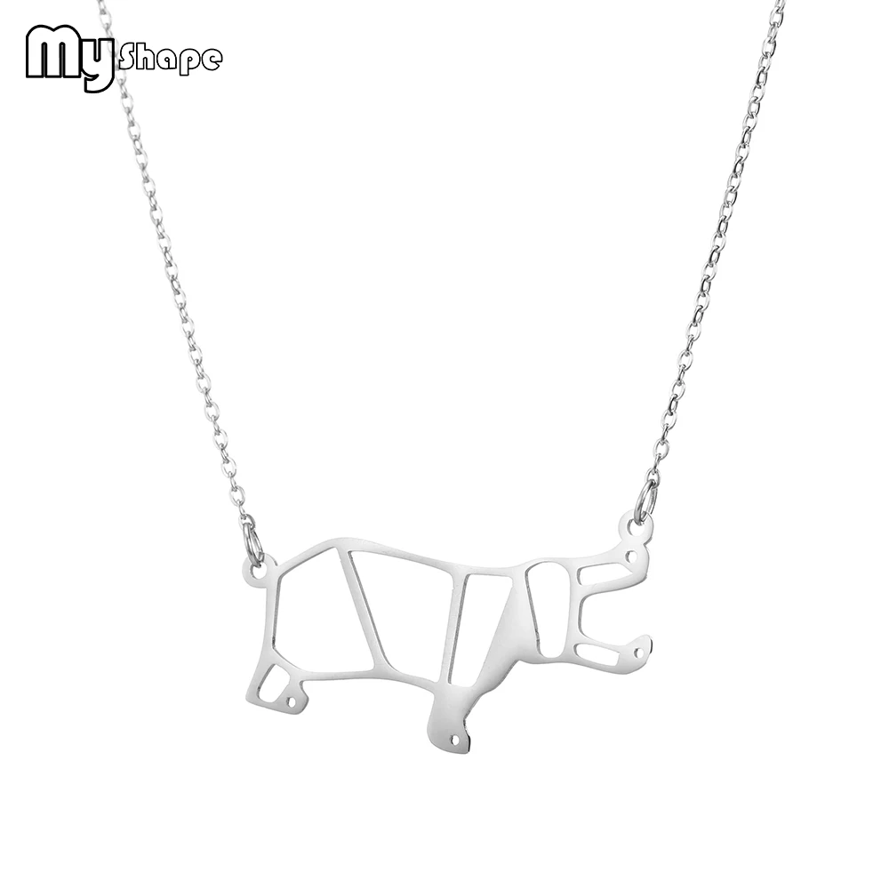 My Shape Geometric Hollow Hippo Cartoon Animals Pendant Stainless Steel Jewelry Custom Necklace
My Shape Geometric Hollow Hippo Cartoon Animals Pendant Stainless Steel Jewelry Custom Necklace