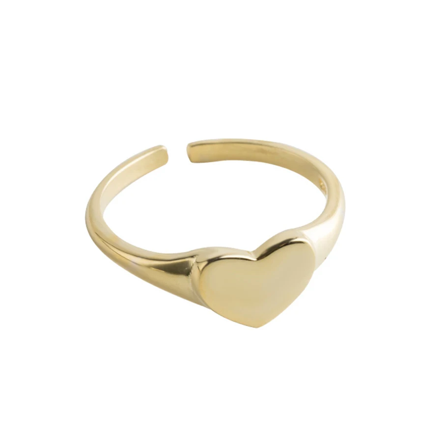 OneQuarter Women Opening Simple Heart Rings S925 Sterling Silver Adjustable Rings Personality Trendy Rings Fashion Jewelry Gift
OneQuarter Women Opening Simple Heart Rings S925 Sterling Silver Adjustable Rings Personality Trendy Rings Fashion Jewelry Gift