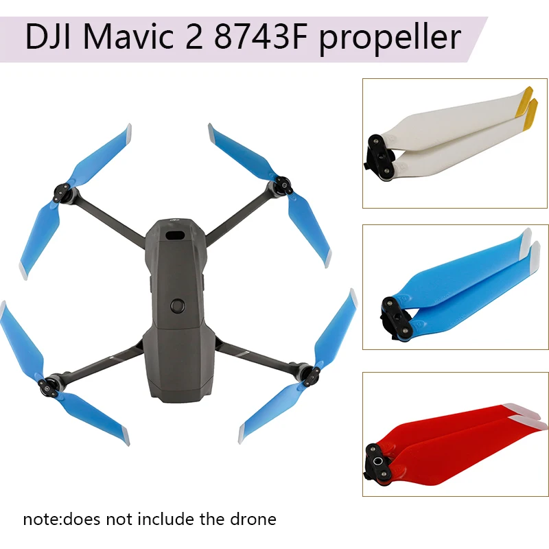 2pcs 8743F Folded Propellers Blades for DJI MAVIC 2 Pro/Zoom Low-Noise Quick-Release Propeller Props Drone Spare Accessories
2pcs 8743F Folded Propellers Blades for DJI MAVIC 2 Pro/Zoom Low-Noise Quick-Release Propeller Props Drone Spare Accessories