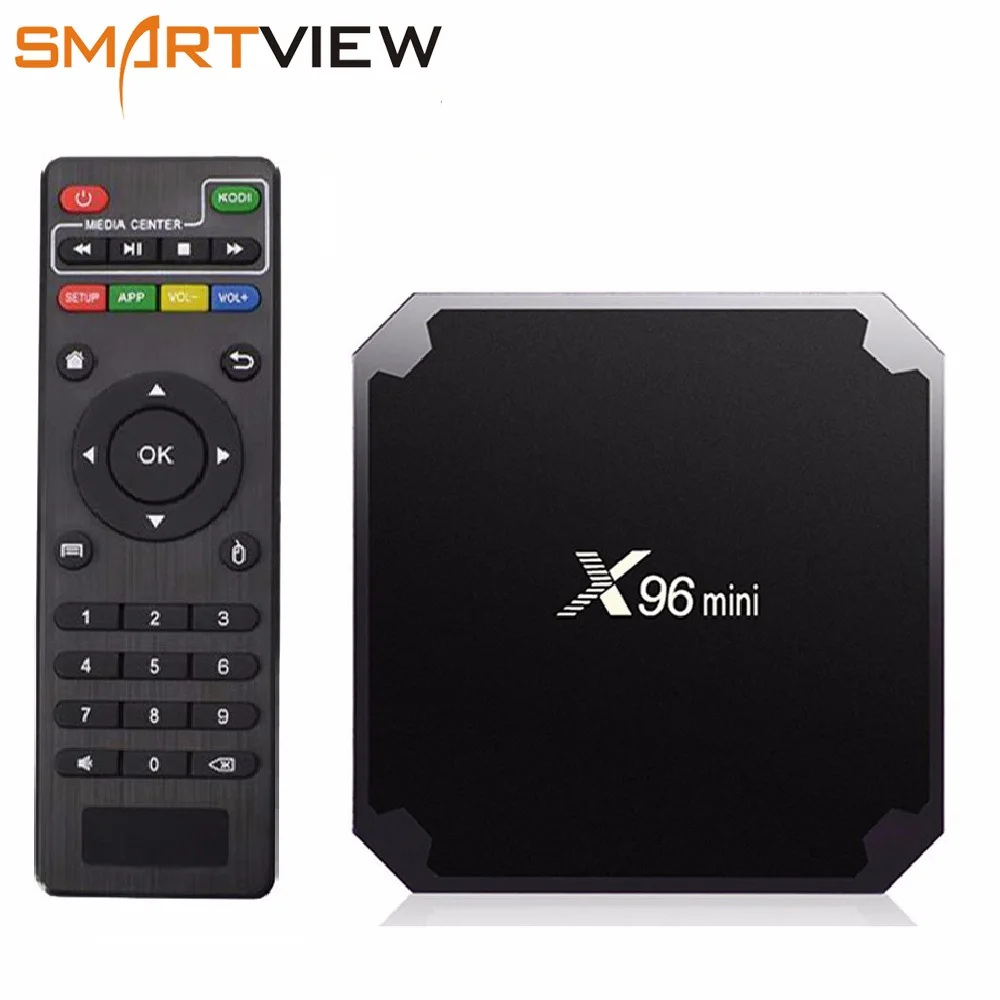 

X96mini X96 mini Android 7.1 Smart TV BOX X 96 2GB/16GB 1GB/8GB Amlogic S905W Quad Core support 4K 30tps 2.4GHz WiFi Set top box