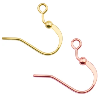 50pcs Ball Flattened Ear Hook (KEEP COLOR Rose Gold/Rhodium Silver Open circle Earring Part Round Line Diy Jewelry Marking
50pcs Ball Flattened Ear Hook (KEEP COLOR Rose Gold/Rhodium Silver Open circle Earring Part Round Line Diy Jewelry Marking
