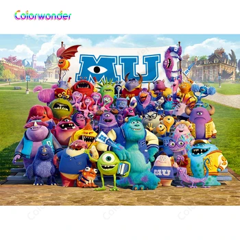 Colorwonder Photography Background Farmland Town 7x5 Big Eye Mike and Sullivan University Backdrop for Baby Shower Party Decor
Colorwonder Photography Background Farmland Town 7x5 Big Eye Mike and Sullivan University Backdrop for Baby Shower Party Decor