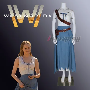 Westworld Dolores dress Costume westworld season 2 Dolores Abernathy Cosplay Blue Dress custom made
Westworld Dolores dress Costume westworld season 2 Dolores Abernathy Cosplay Blue Dress custom made