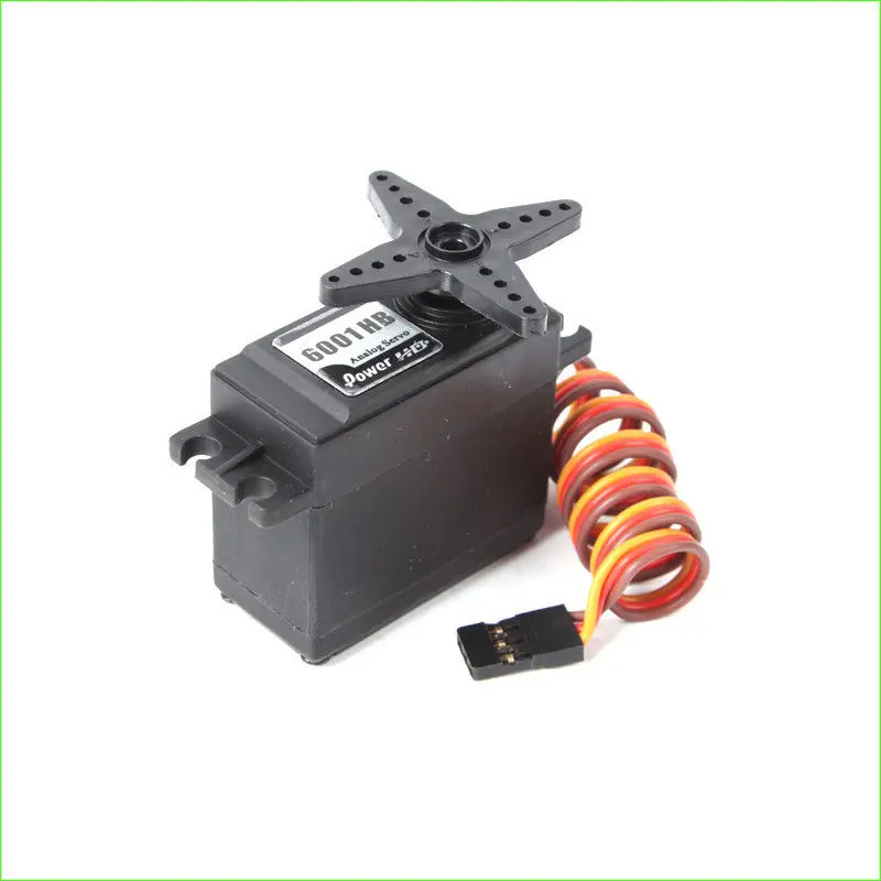 Power HD 6.7kg/ 43g Analog Servo HD-6001HB with Plastic Gear 25T, Double Bearing
Power HD 6.7kg/ 43g Analog Servo HD-6001HB with Plastic Gear 25T, Double Bearing