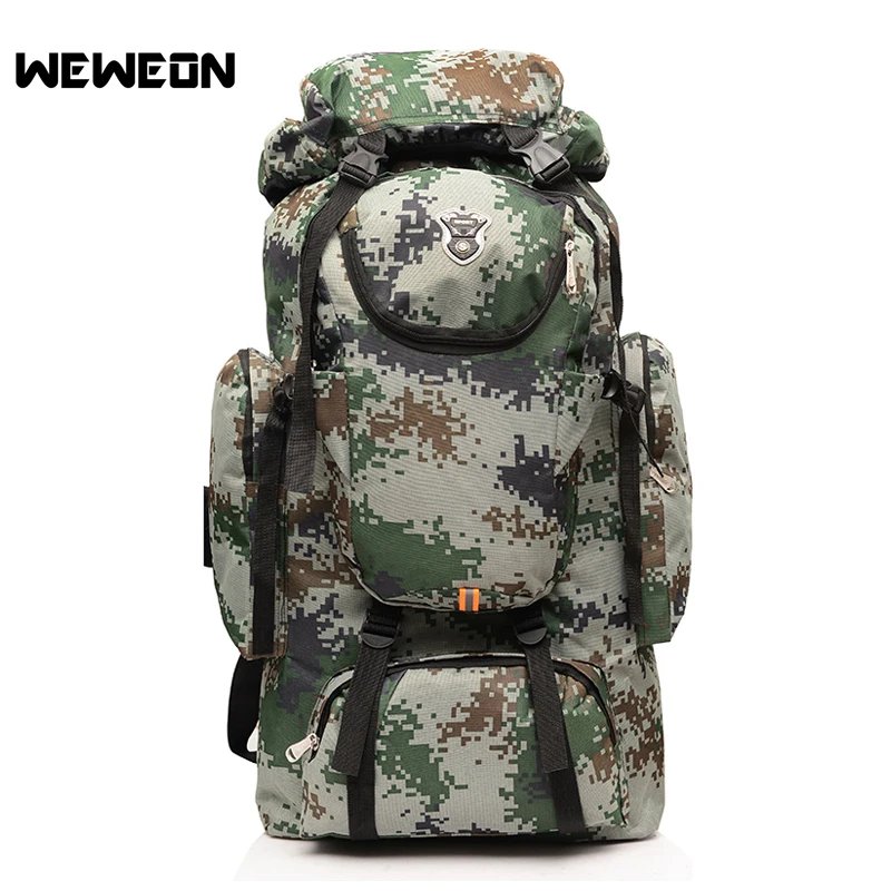 75L Outdoor Extra Large Riding Mountaineering Bag Nylon Camouflage Camping Back Pack Hunting Backpack for Hiking Cycling 
75L Outdoor Extra Large Riding Mountaineering Bag Nylon Camouflage Camping Back Pack Hunting Backpack for Hiking Cycling