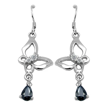 Brincos Qi Xuan_Fashion Jewelry_Dark Blue Stone Elegant Butterfly Earrings_S925 Solid Silver Earrings_Factory Directly Sales
Brincos Qi Xuan_Fashion Jewelry_Dark Blue Stone Elegant Butterfly Earrings_S925 Solid Silver Earrings_Factory Directly Sales