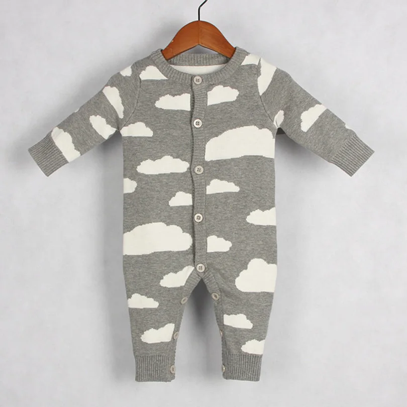 2017 Autumn Winter Toddler Romper Knitted Baby Boy Girl Clothes Cartoon Rain Clouds Newborn Infant Kids Bobo Bebe Jumpsuit 0-24M
2017 Autumn Winter Toddler Romper Knitted Baby Boy Girl Clothes Cartoon Rain Clouds Newborn Infant Kids Bobo Bebe Jumpsuit 0-24M