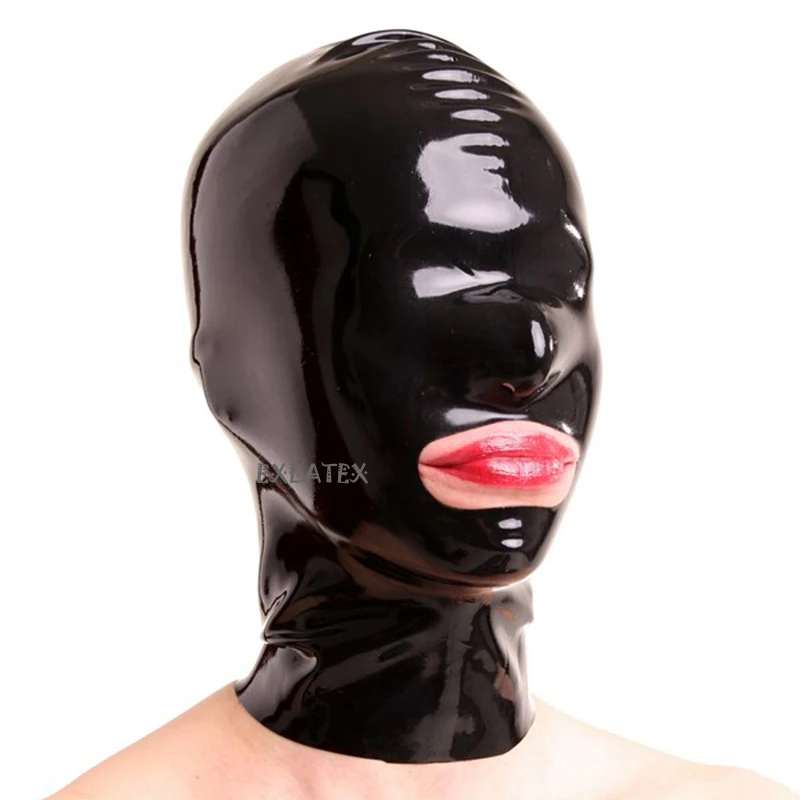 Bondage mask rubber