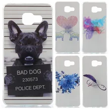 Funny Cartoon Design Case Cover For Samsung Galaxy A3 2016 A310 A310F A3100 Soft Silicone TPU Mobile Phone Cases Back Covers
