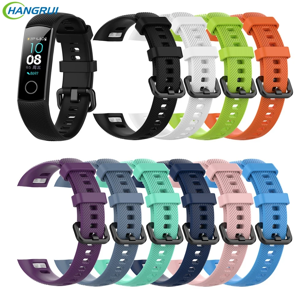 Silicone Wrist Strap For Huawei Honor Band 5 4 Smart Sport Bracelet Colorful Wristband For Honor5 Smart Replacement Accessories
Silicone Wrist Strap For Huawei Honor Band 5 4 Smart Sport Bracelet Colorful Wristband For Honor5 Smart Replacement Accessories